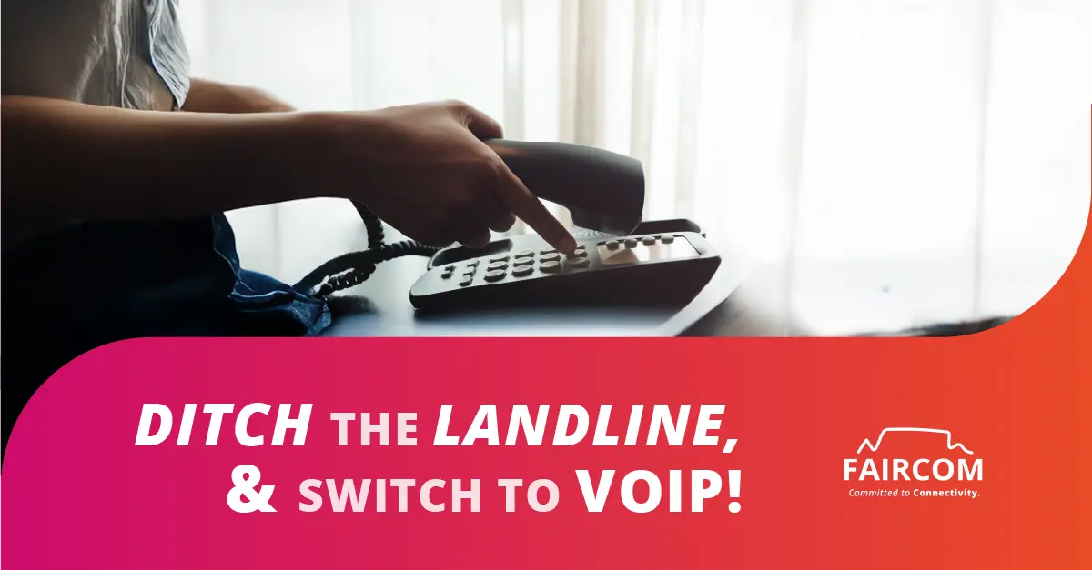 6 Benefits of Switching from Landline to Faircom VoIP | Faircom | Faircape Group