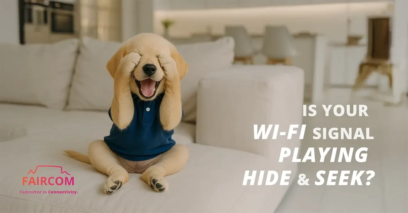How to Boost Your Wi-Fi Signal at Home: Six Fixes for a Faster Connection | Faircom | Faircape Group