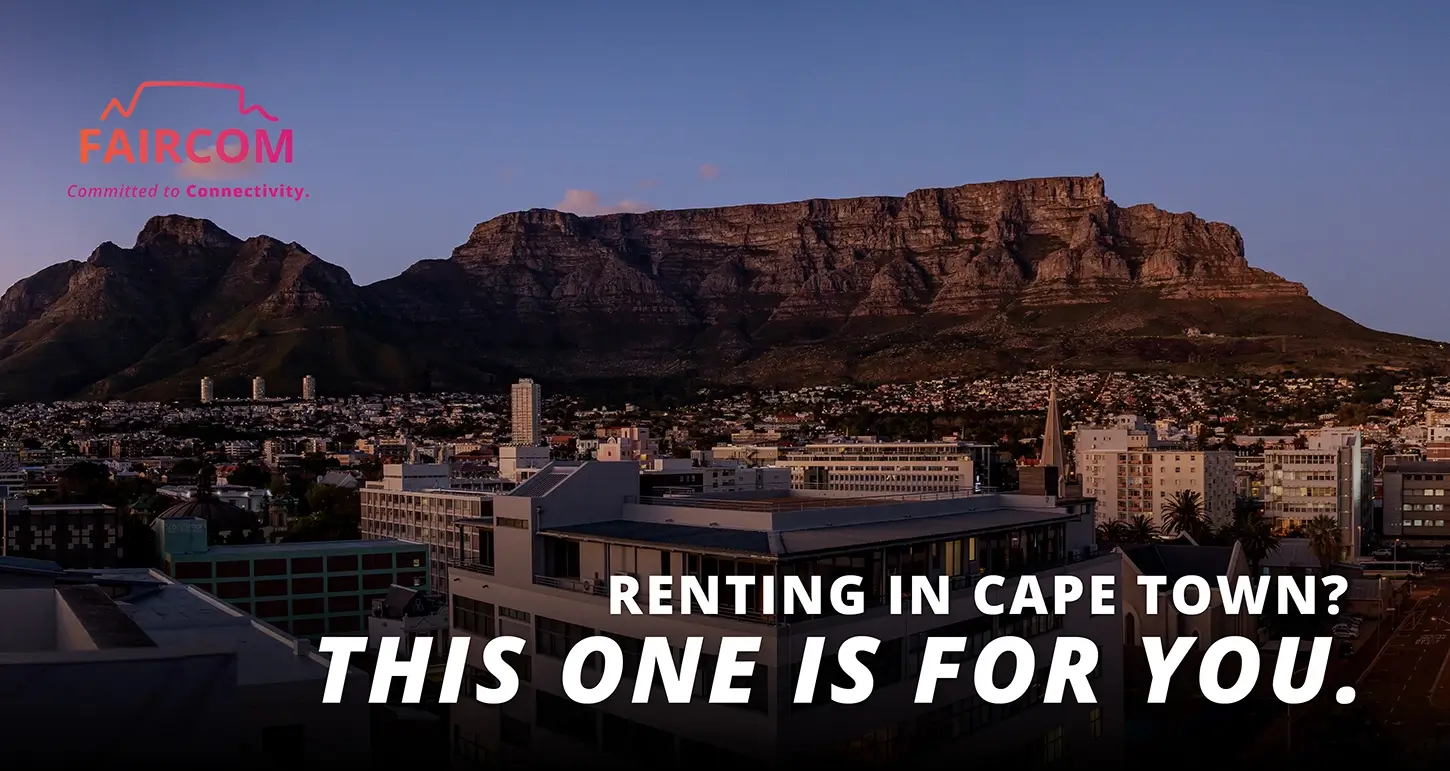 The Cape Town Renter’s Checklist: Before You Sign, Ask About Fibre | Faircom | Faircape Group
